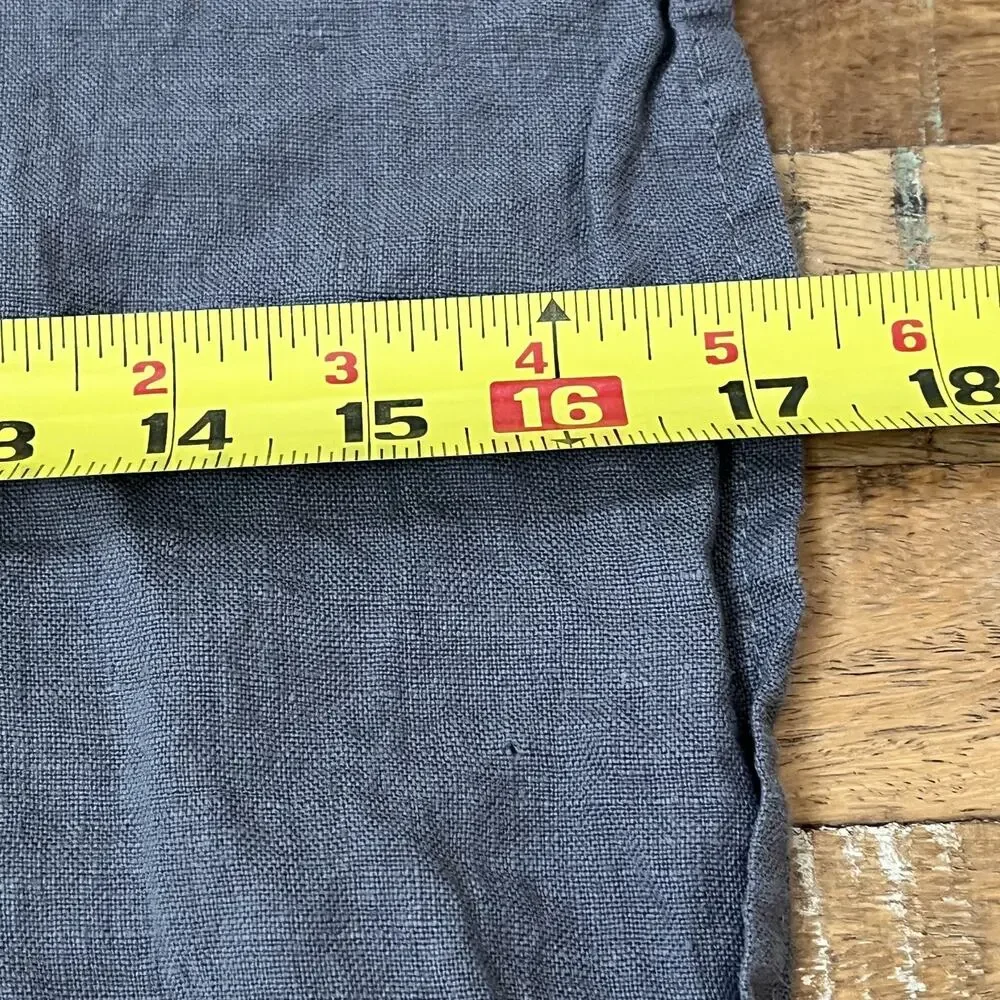 Southern Living Gray Kitchen Towels Set of 3 100% Linen 20